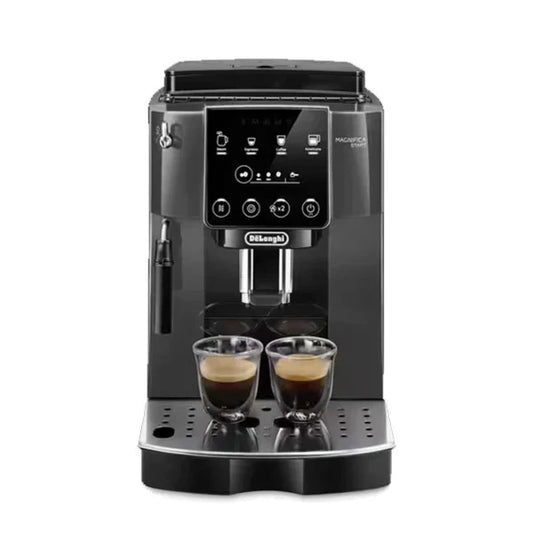 DeLonghi Magnifica Start – Expresso broyeur automatique 1,8 L, 15 bars, mousseur à lait manuel, 4 recettes 1-touche – ECAM220.22.GB