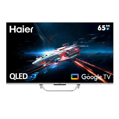 Haier TV QLED 65" – 4K, Google TV, Dolby Vision & Dolby Atmos, MEMC 60 Hz, 4× HDMI 2.1 (ALLM/eARC) – H65Q80FUX