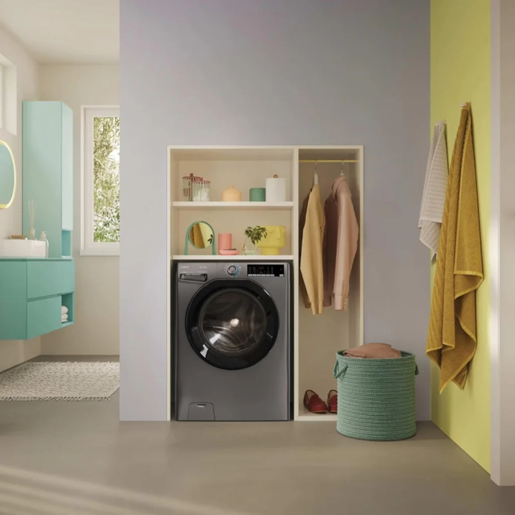 Candy Lave-linge hublot 9 kg 1400 tr/min – Smart Pro Inverter Wi-Fi hOn Snap&Wash Quick&Clean 16 programmes – CSO494TWMBG