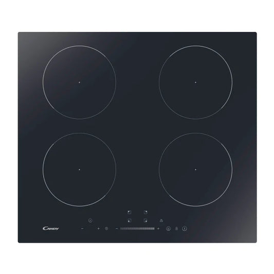 Candy Plaque de Cuisson Induction 4 zones – Verre Céramique 60 cm – CIS642SCTT/1