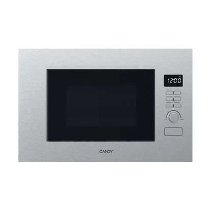Candy Micro-ondes encastrable gril – 20 L, 850 W, gril 1200 W, inox, Full Door – CA38FL7NWBX