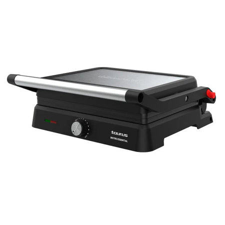 Taurus Panini Bistro Essential – Grill/Plancha 2600 W, plaques réglables sur 5 hauteurs, ouverture 180°