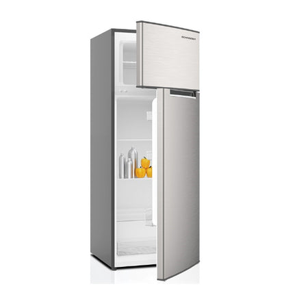 SCHNEIDER Réfrigérateur 2 Portes Défrost 206 L Gris – SCH-DF2-28N